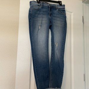 Kut from the Kloth Connie  Ankle Skinny Jeans size 10
